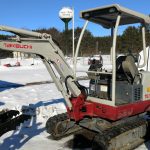 TAKEUCHI MINI EXCAVATOR TB 016 w thumb