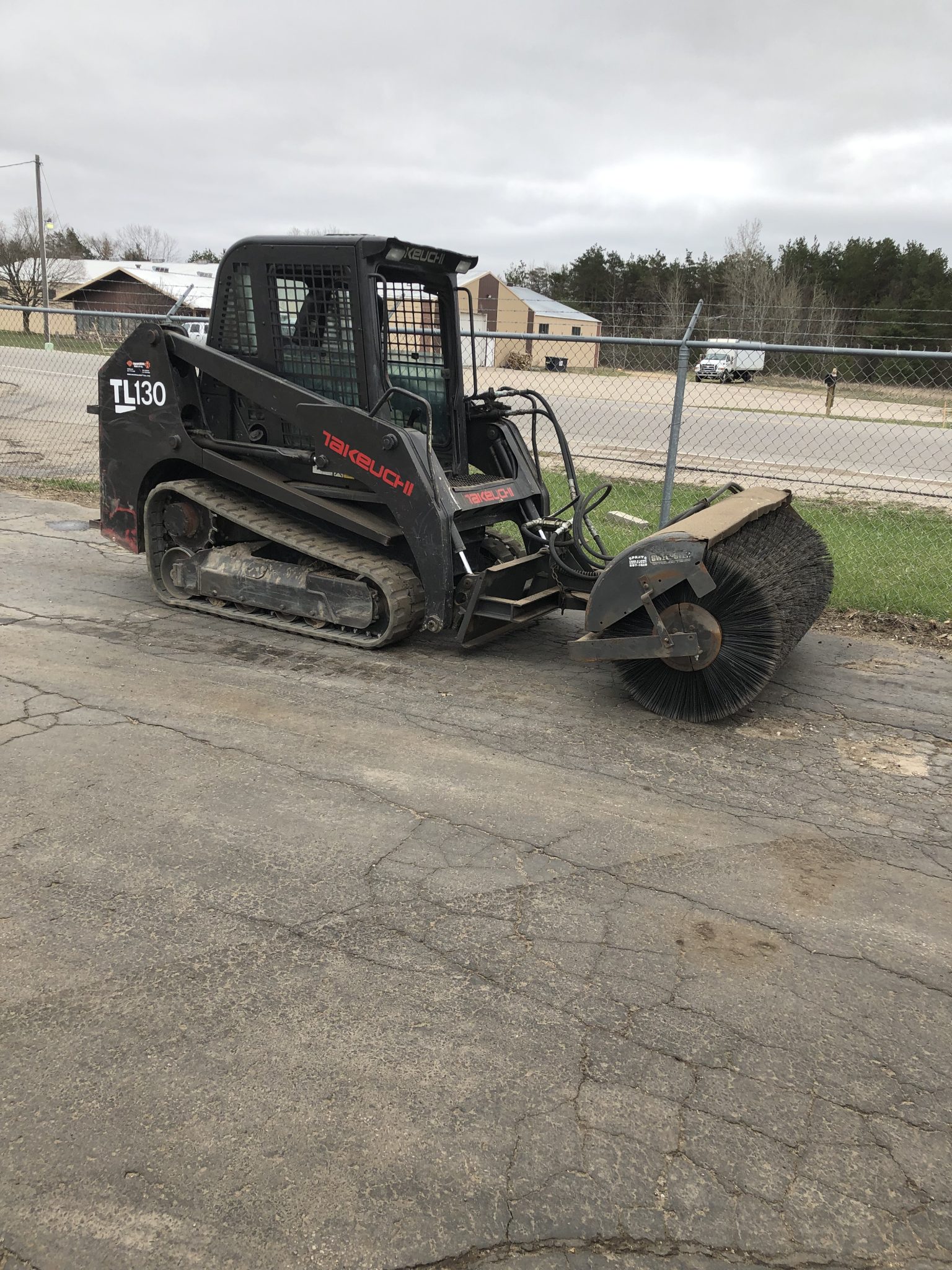 skid steer broom Universal Rent It All