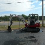 tb240 takeuchi excavator w thumb